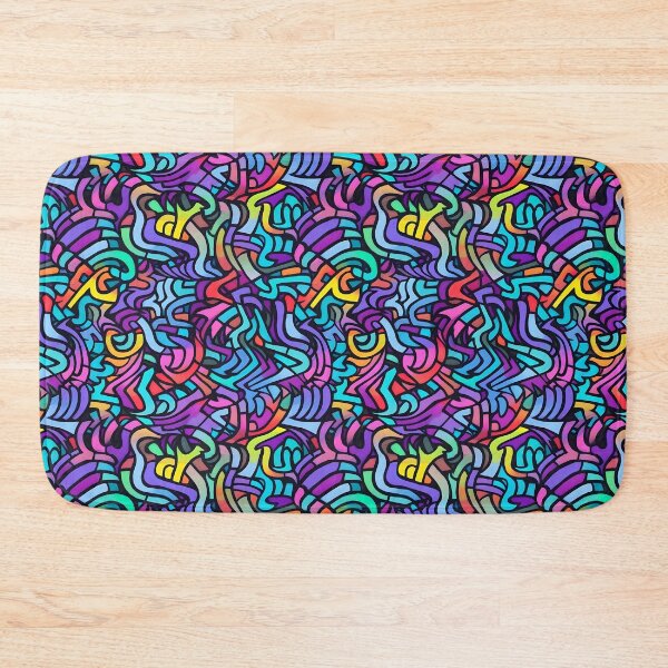 Item preview, Psychedelic style with vibrant colour designed and sold by AestheticsArt81.