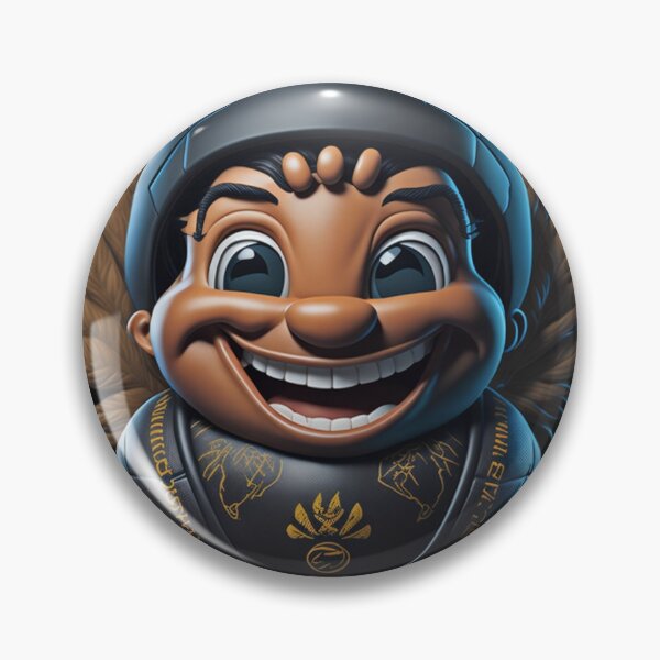 Item preview, Cute and Adorable Charming Smiling Rugby Ball Character designed and sold by PC-artist.