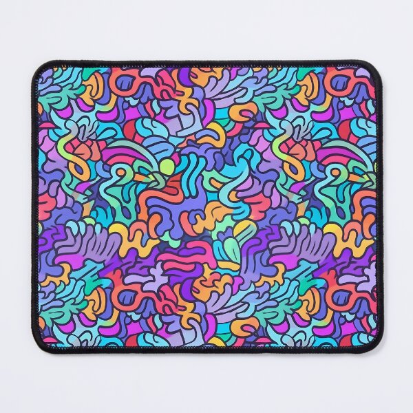 Item preview, Psychedelic style with vibrant colour designed and sold by AestheticsArt81.