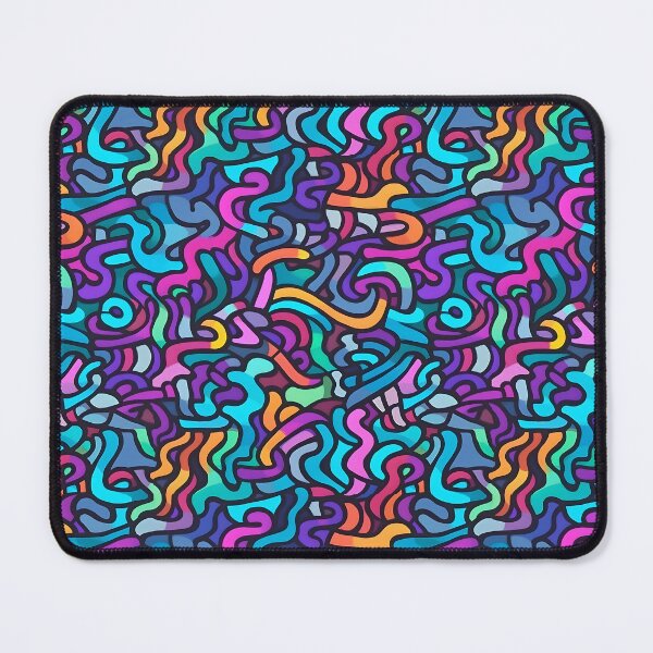 Item preview, Psychedelic style with vibrant colour designed and sold by AestheticsArt81.