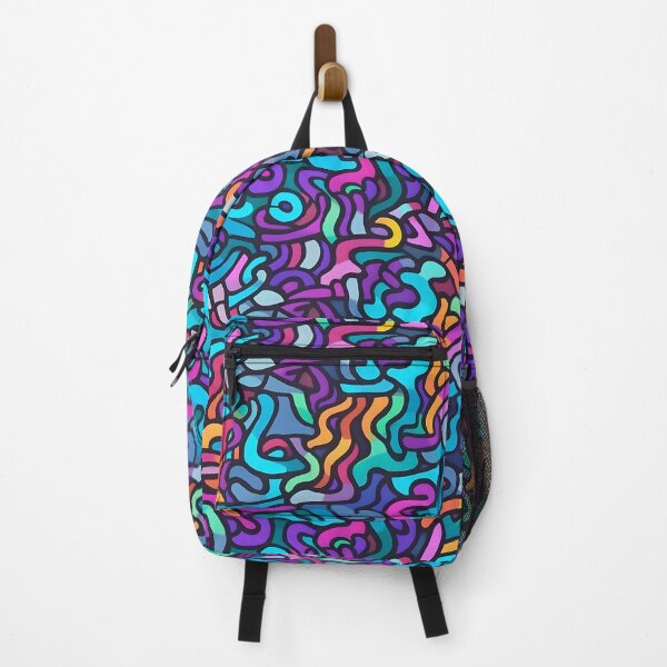 Item preview, Psychedelic style with vibrant colour designed and sold by AestheticsArt81.