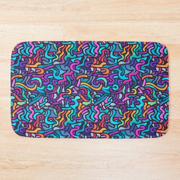 Item preview, Psychedelic style with vibrant colour designed and sold by AestheticsArt81.