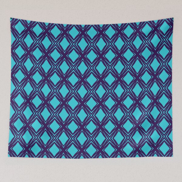 Item preview, Blue & Dark Purple Pattern  designed and sold by Danielle Spoelstra.