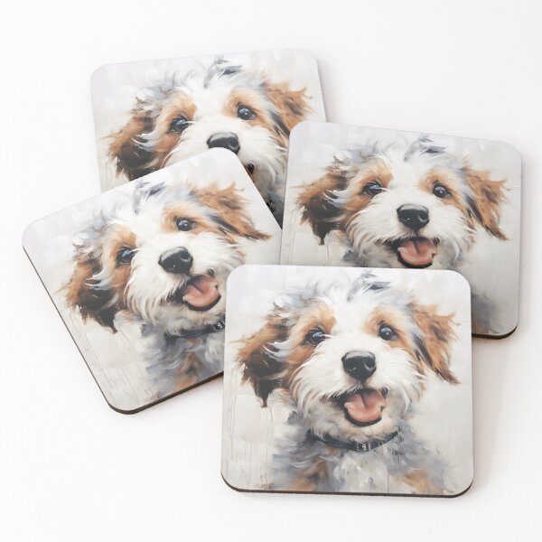 Item preview, Expressive Dog Oil Paintings - Captivating Canine Art  designed and sold by fateindesigns.