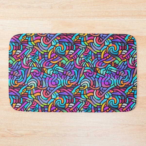 Item preview, Psychedelic style with vibrant colour designed and sold by AestheticsArt81.