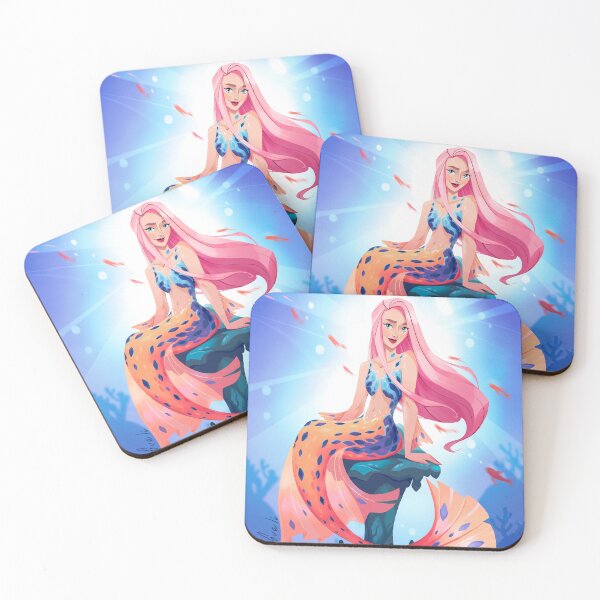 Item preview, Orange Mermaid Princess designed and sold by gueligldv.