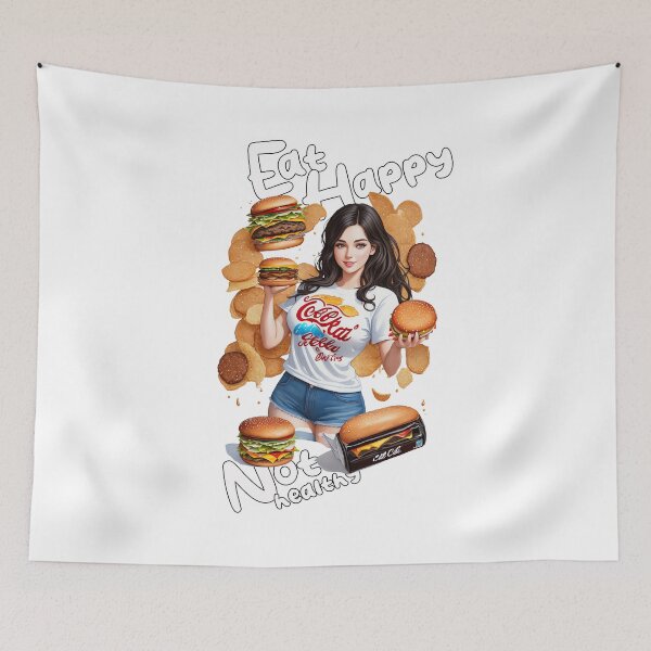 Item preview, Eat happy not healthy: Food for the Soul designed and sold by Paolospresent.