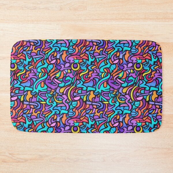 Item preview, Psychedelic style with vibrant colour designed and sold by AestheticsArt81.