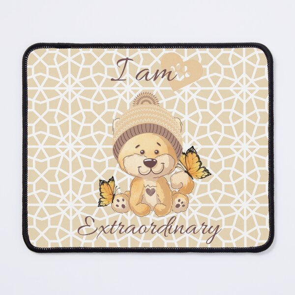 Item preview, I am extraordinary | Cute affirmations | Lion | Geometric designed and sold by Twinmommy Store.