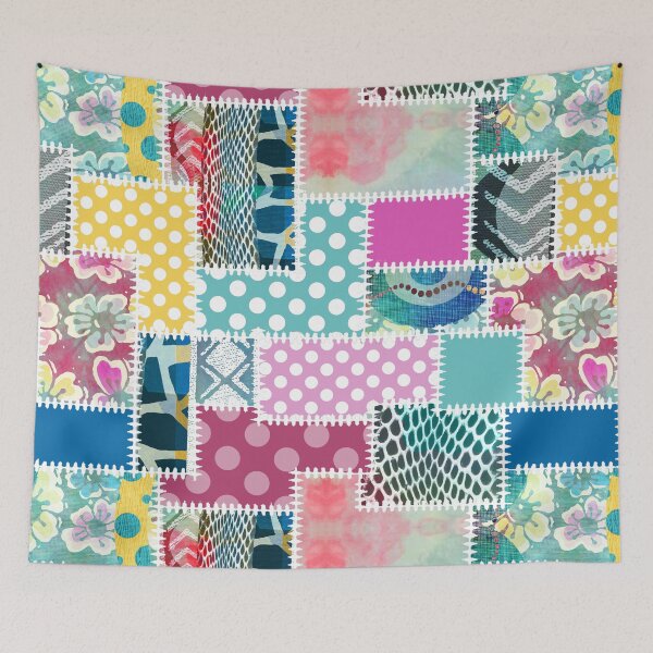 Item preview, Pattern Clash Patches W designed and sold by BessoChicca.