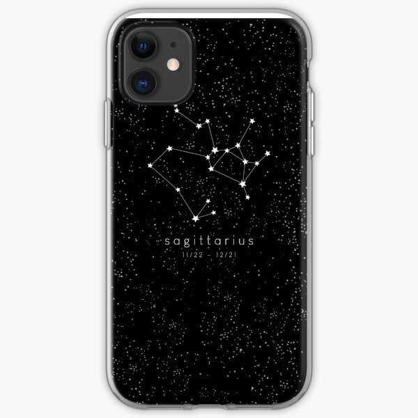 Sagittarius Zodiac Constellation iPhone Soft Case