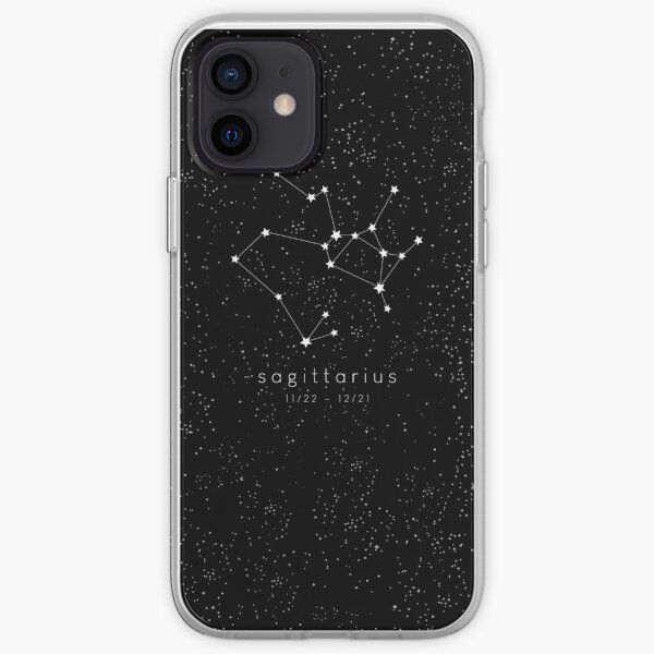 Sagittarius Zodiac Constellation iPhone Soft Case