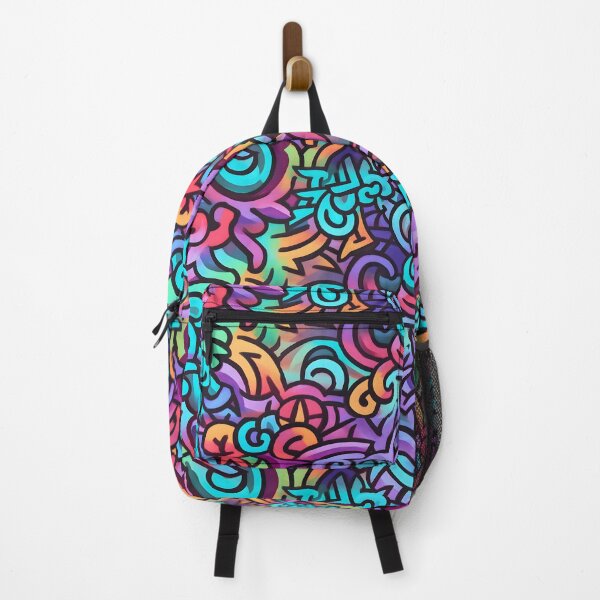 Item preview, Psychedelic style with vibrant colour designed and sold by AestheticsArt81.