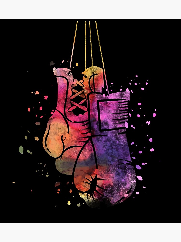 Boxing Gloves Wall Art, Splash of Arts