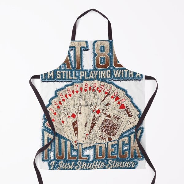 Item preview, 80th Birthday - 80-Year-Old with a Poker Playing Card Saying designed and sold by xodom953.