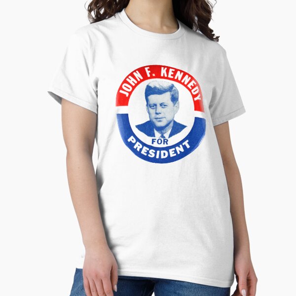 Vista previa del artículo con la obra «John F. Kennedy para presidente - Diseño de botones de la campaña de 1960», diseñado y vendido por Chunga.