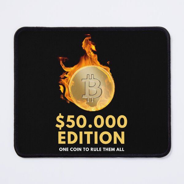 Item preview, One coin to rule them all - Bitcoin $50.000 Edition designed and sold by KingWorkshop.