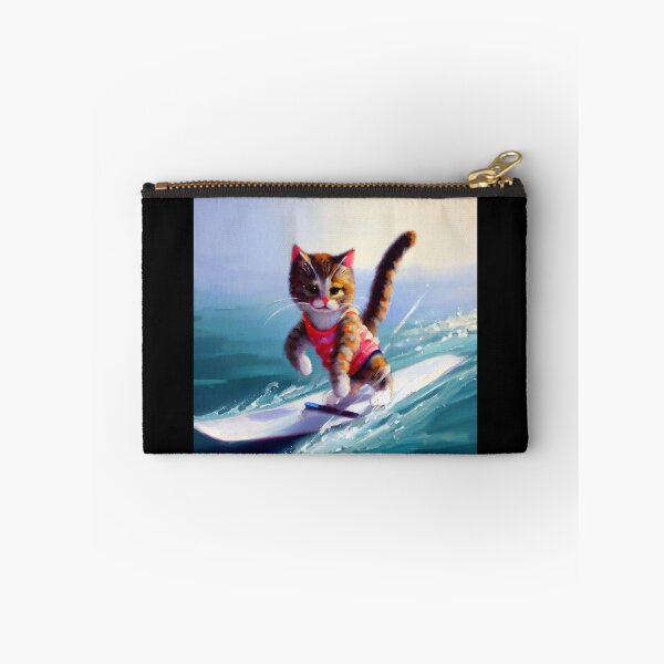 Item preview, Cat Surfboarding designed and sold by CrankyOldDude.