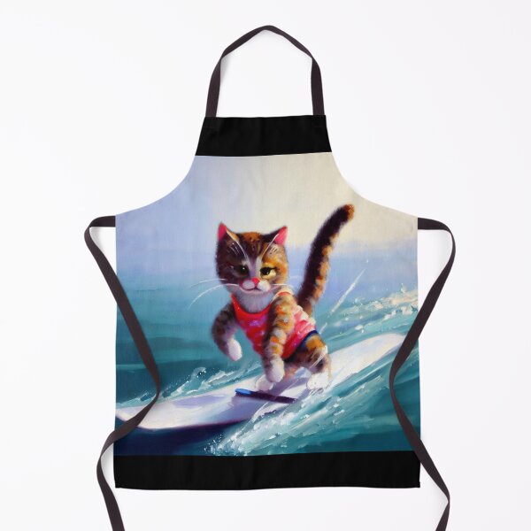 Item preview, Cat Surfboarding designed and sold by CrankyOldDude.