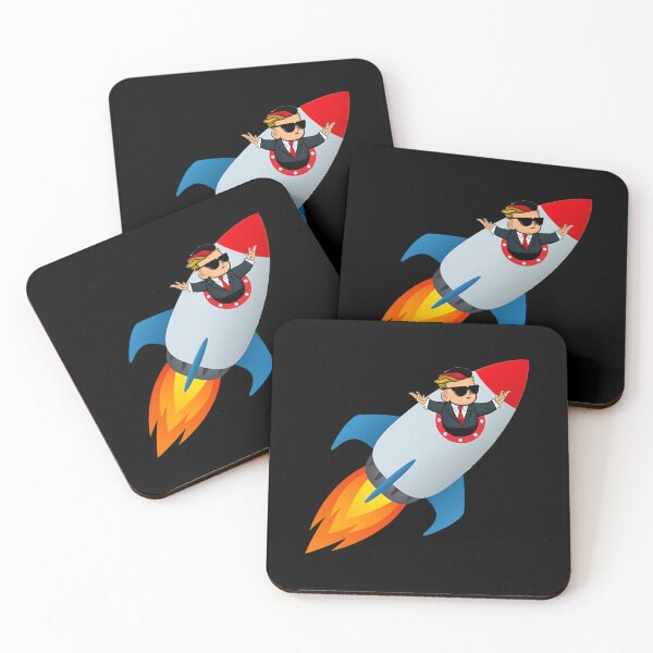 Item preview, Mauerstrassenwetten Wallstreetbets Rocket Moon Bitcoin Doge GME designed and sold by KingWorkshop.
