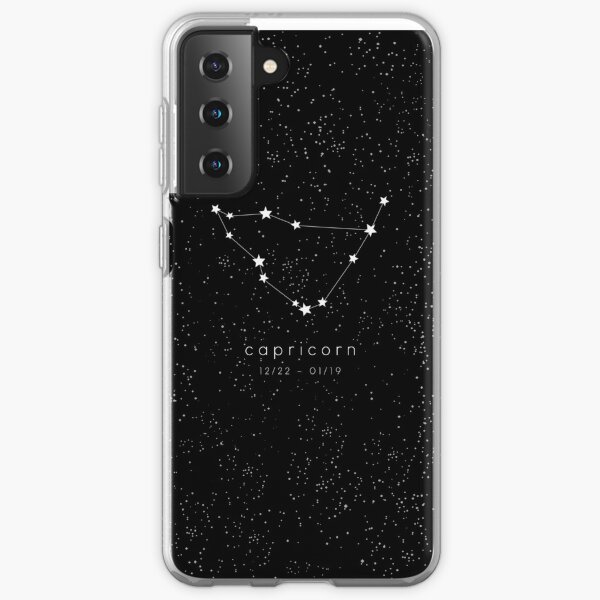 Capricorn Zodiac Constellation Samsung Galaxy Soft Case