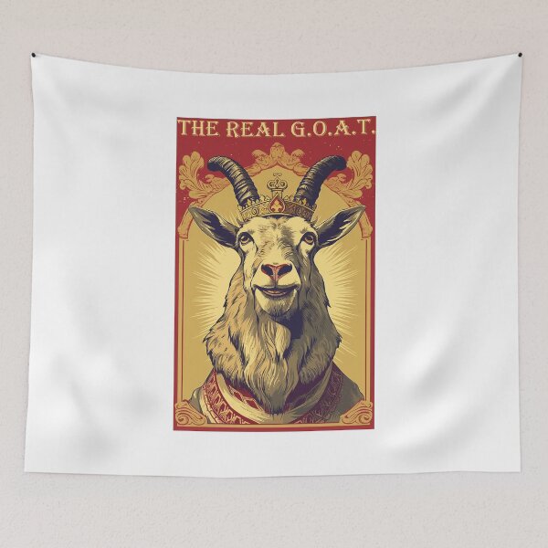 Item preview, the real G.O.A.T. designed and sold by obux.
