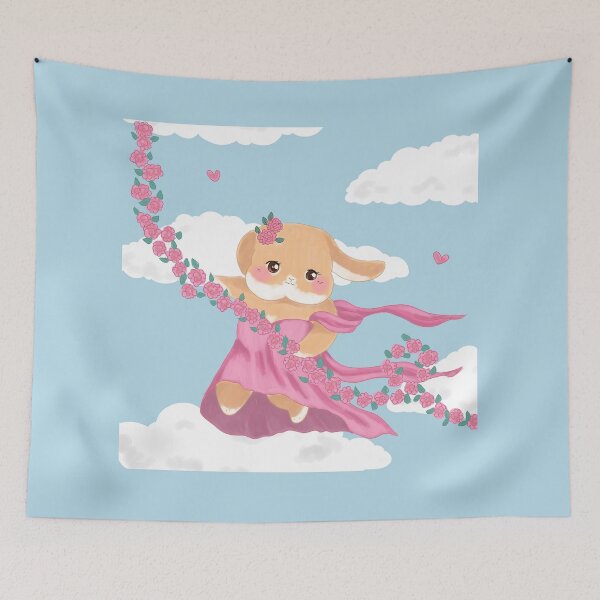 Item preview, Copy of Bailey Rabbit Cupid Angel Pink | Bunniesmee  designed and sold by bunniesmee.
