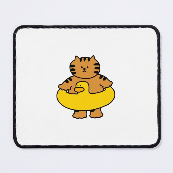 Item preview, a Cat with a duck-shaped tube designed and sold by superbaechoo.