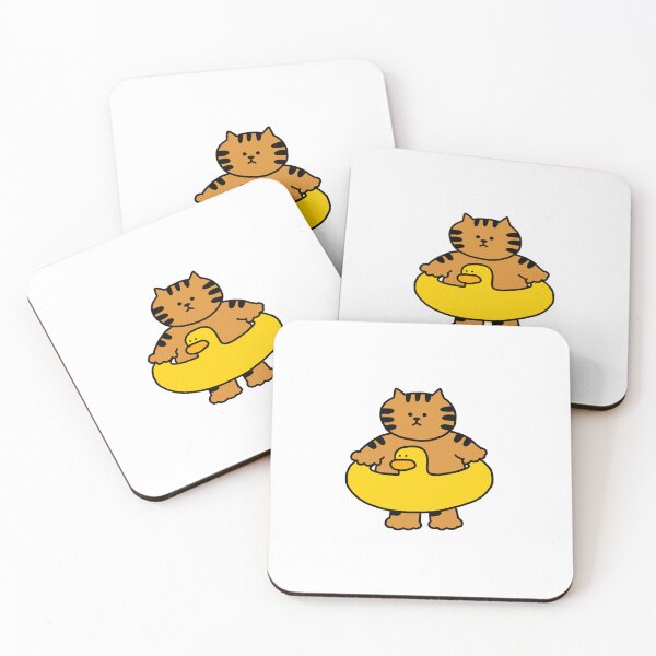 Item preview, a Cat with a duck-shaped tube designed and sold by superbaechoo.