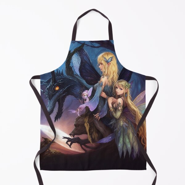 Item preview, Fantasy Pixies and Fey Folk Fairies beautiful poster artwork designed and sold by Vintage Designs +.