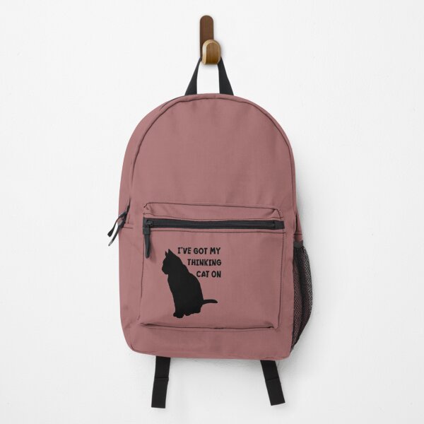Item preview, I've Got My Thinking Cat On Funny Pun Quote designed and sold by taiche.