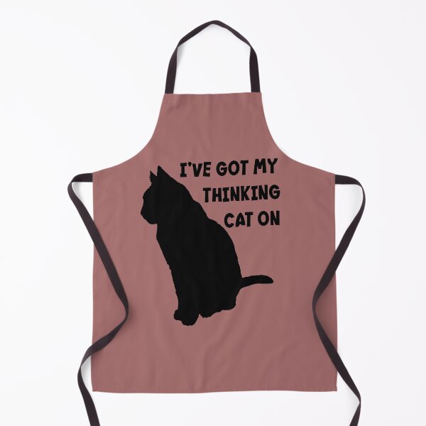 Item preview, I've Got My Thinking Cat On Funny Pun Quote designed and sold by taiche.