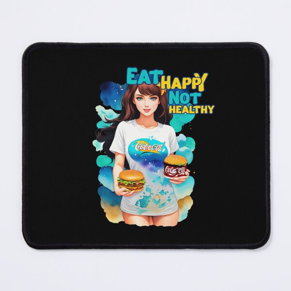 Item preview, Eat happy not healthy: Junk Food Delights designed and sold by Paolospresent.
