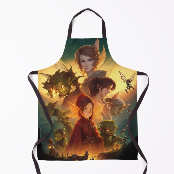 Item preview, Fantasy Pixies and Fey Folk Fairies beautiful poster artwork designed and sold by Vintage Designs +.
