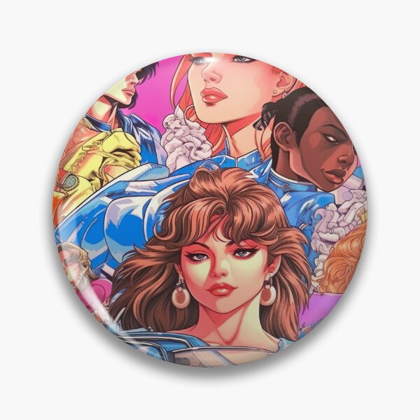 Artikelvorschau, 90s Pop Art - Vibrant Colors and Revolutionary Aesthetic entworfen und verkauft von Neuronexia.