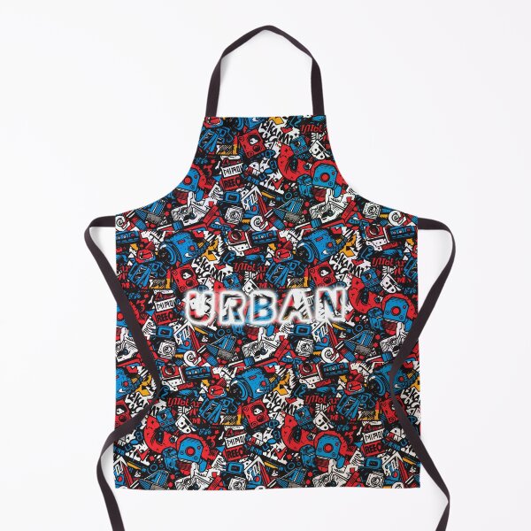 Item preview, Urban Red & Blue Graffiti designed and sold by Designifying.