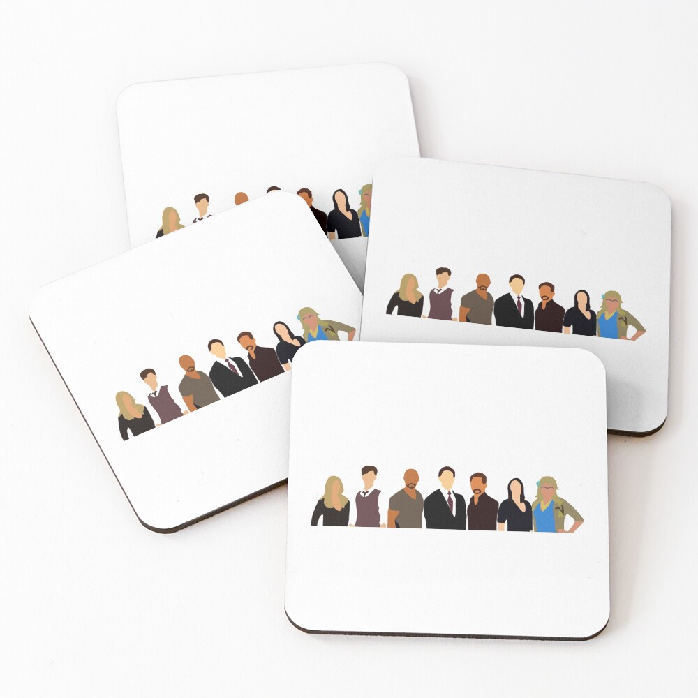 Criminal Minds: The Team Coasters (Set of 4)