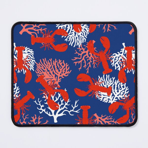 Item preview, Red White and Blue Lobsters Pattern designed and sold by HotHibiscus.