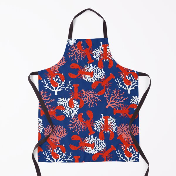 Item preview, Red White and Blue Lobsters Pattern designed and sold by HotHibiscus.