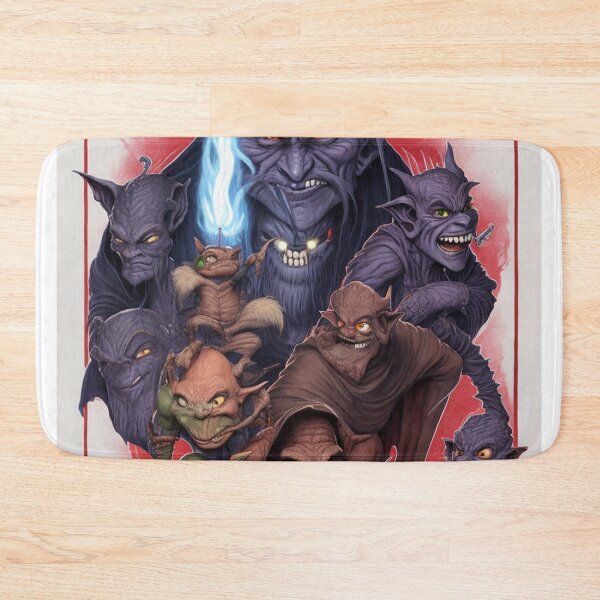 Item preview, Fantasy creatures Goblins Trolls Fairies beautiful poster artwork designed and sold by Vintage Designs +.
