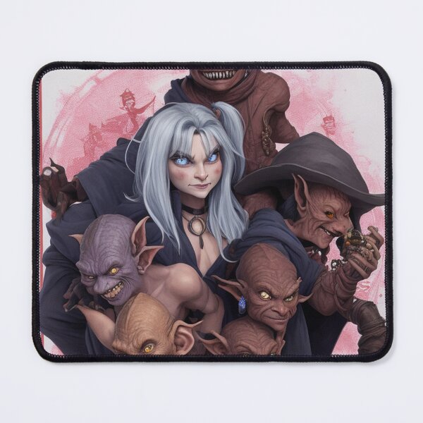 Item preview, Fantasy creatures Goblins Trolls Fairies beautiful poster artwork designed and sold by Vintage Designs +.
