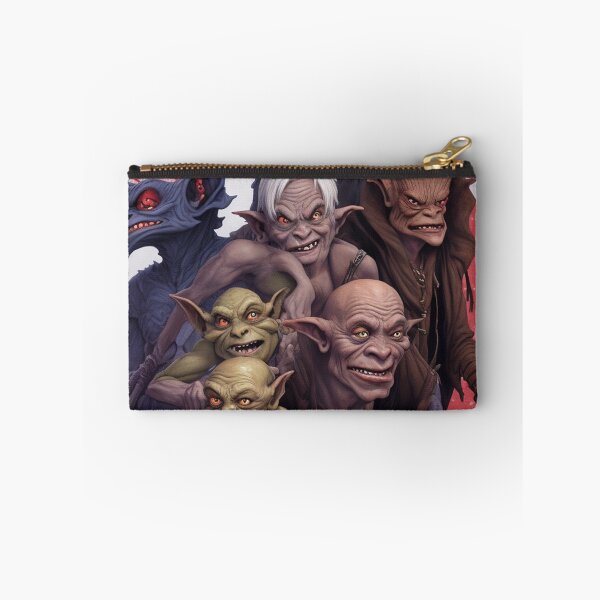 Item preview, Fantasy creatures Goblins Trolls Fairies beautiful poster artwork designed and sold by Vintage Designs +.