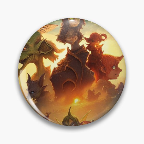 Item preview,  Fantasy creatures Goblins Trolls Fairies beautiful poster artwork designed and sold by Vintage Designs +.