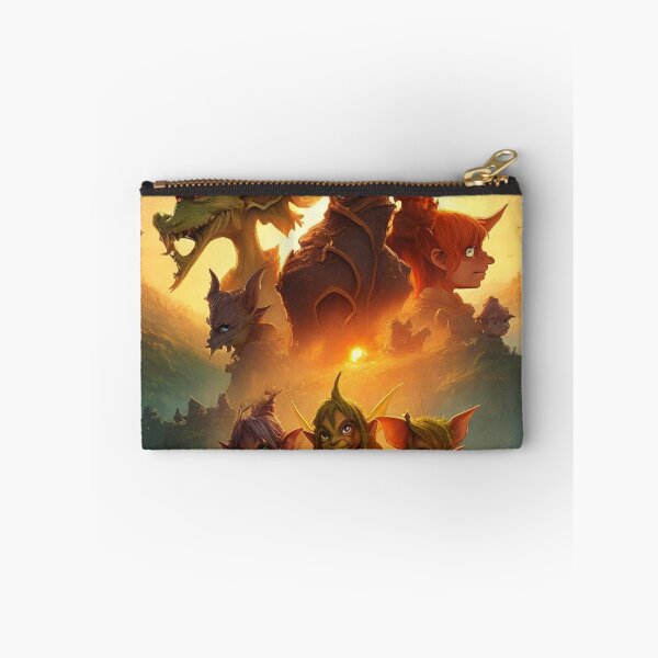 Item preview,  Fantasy creatures Goblins Trolls Fairies beautiful poster artwork designed and sold by Vintage Designs +.
