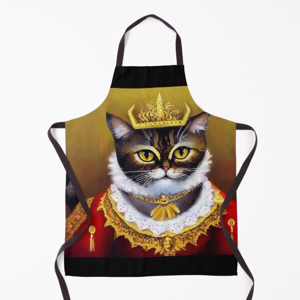 Item preview, Cat Victorian Queen designed and sold by CrankyOldDude.