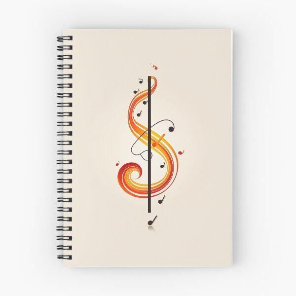 Aperçu de l'œuvre L'art des notes de musique créée et vendue par Feluceo.