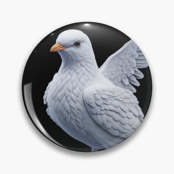 Item preview, Cute and Adorable Charming White Dove designed and sold by PC-artist.
