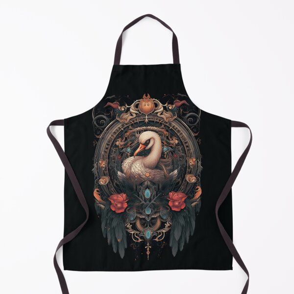 Item preview, Svart Svanr: A Gothic Ode to Enigmatic Beauty designed and sold by KamilMalinowski.