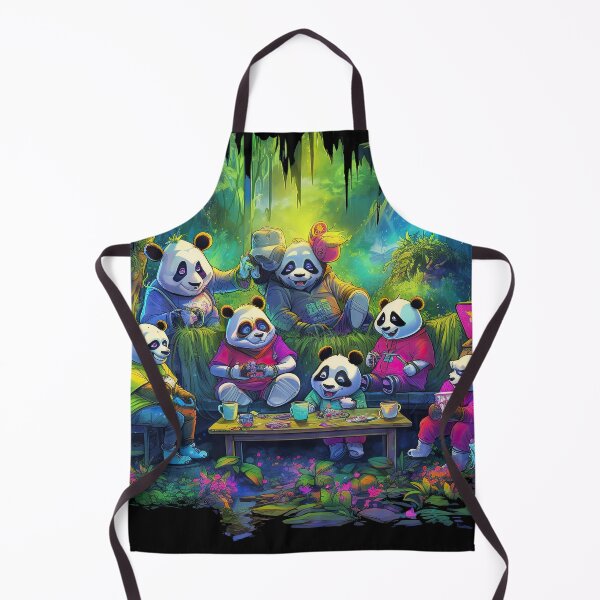 Item preview, Bamboo party of the panda family designed and sold by Pixelboys.