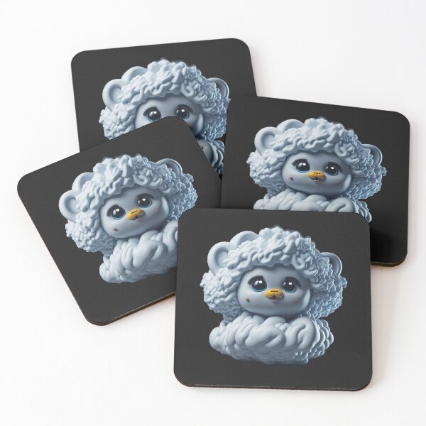 Item preview, Cute and Adorable Charming White Cloud Cartoon Character designed and sold by PC-artist.